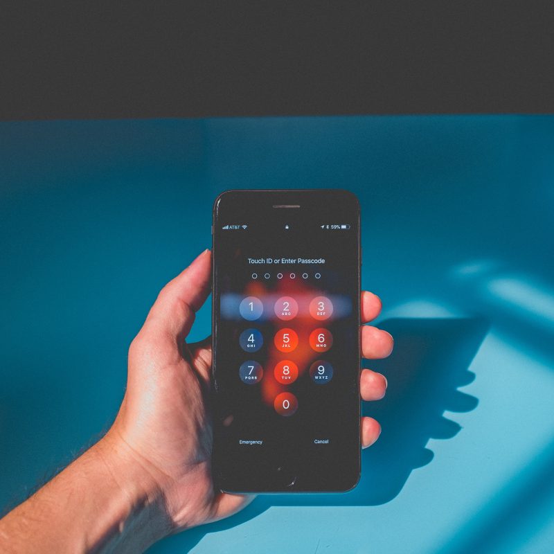 The strength of your password.